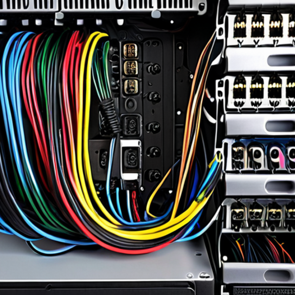 A well-organized computer interior showcasing excellent cable management with zip ties, cable sleeves, and strategic cable routing to optimize airflow. Focus on a modular power supply with only necessary cables connected.