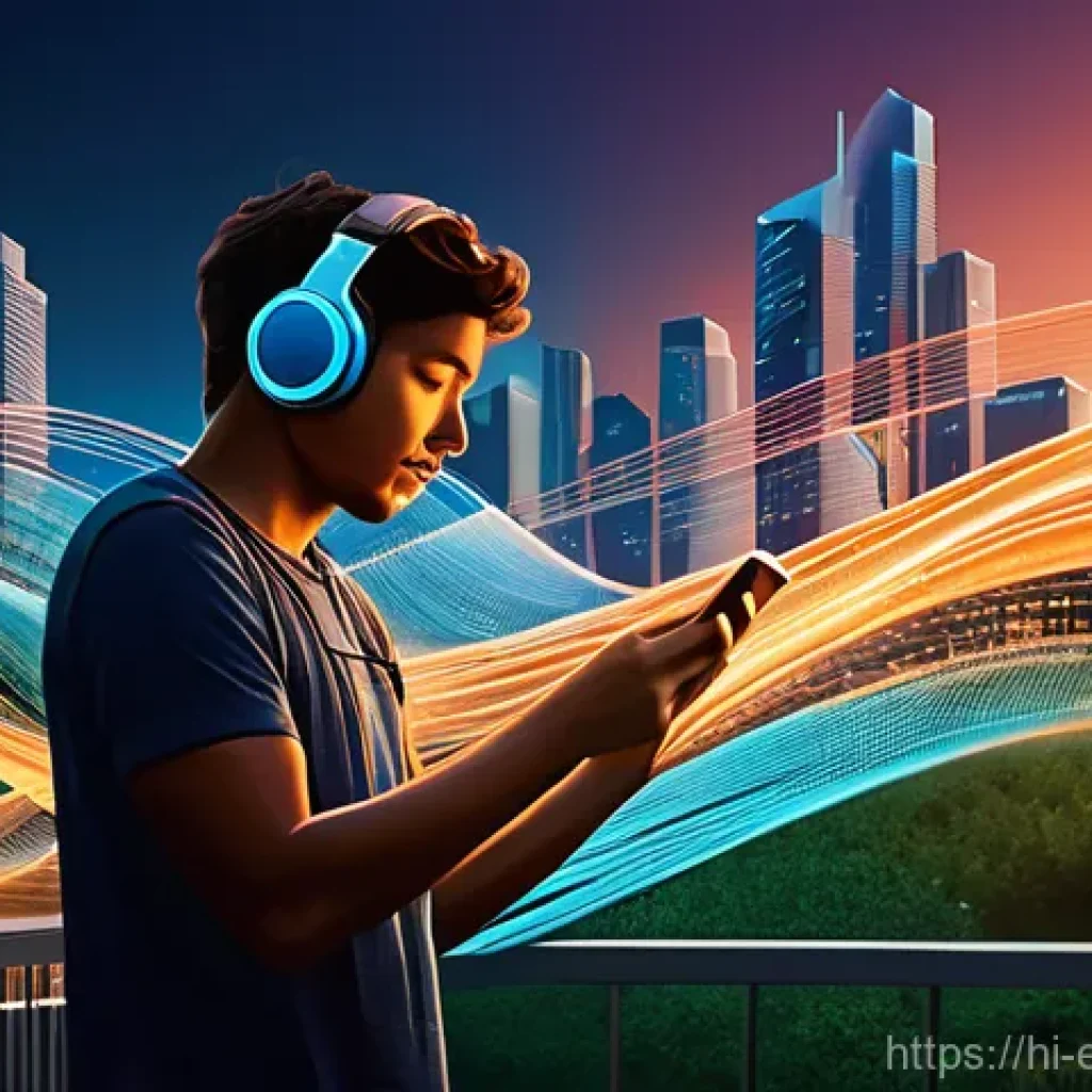 신호 및 시스템 - **Prompt 1: The Invisible Symphony of Signals**
    A vibrant, dynamic image portraying a bustling u...
